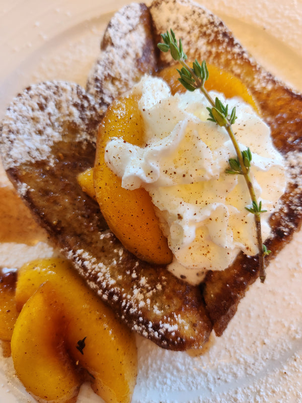 Peach Thyme French Toast